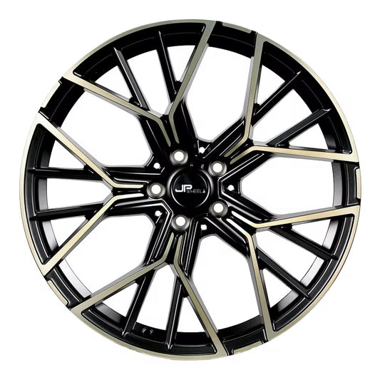 Jovelli™ Performance Alloy Wheels - 5x112 / 5x120 Universal Fit (Black Machined Design)