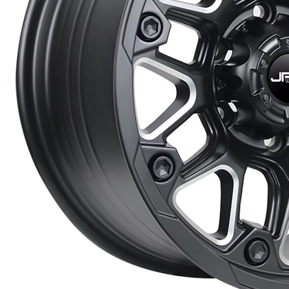 Jovelli™ Titan Forge Off-Road Wheels – 17x9 Deep Dish Matte Black | 6-Lug Performance Series