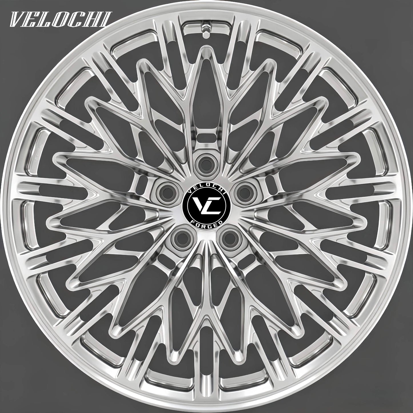 Jovelli™ Velocita Monoblock Forged Wheels – 17”–22” Custom Multi-Spoke Luxury Series