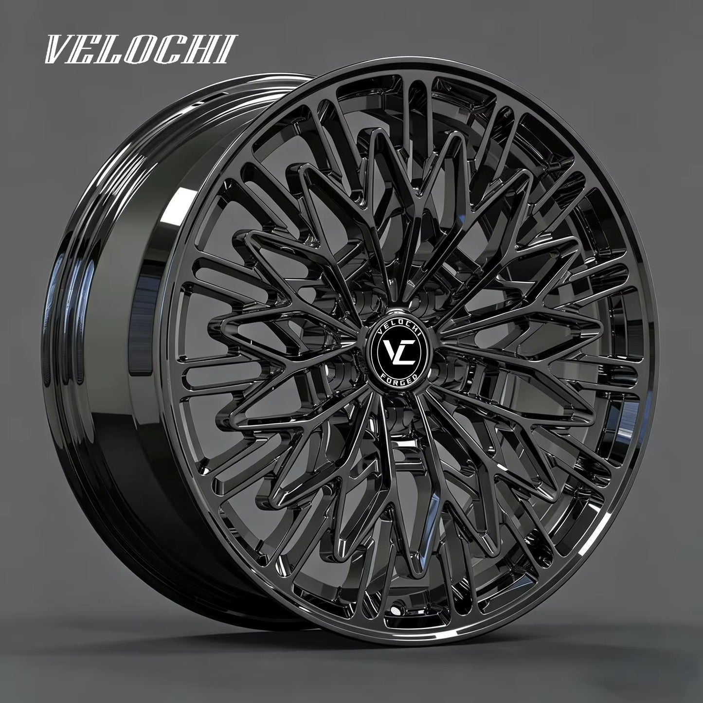 Jovelli™ Velocita Monoblock Forged Wheels – 17”–22” Custom Multi-Spoke Luxury Series