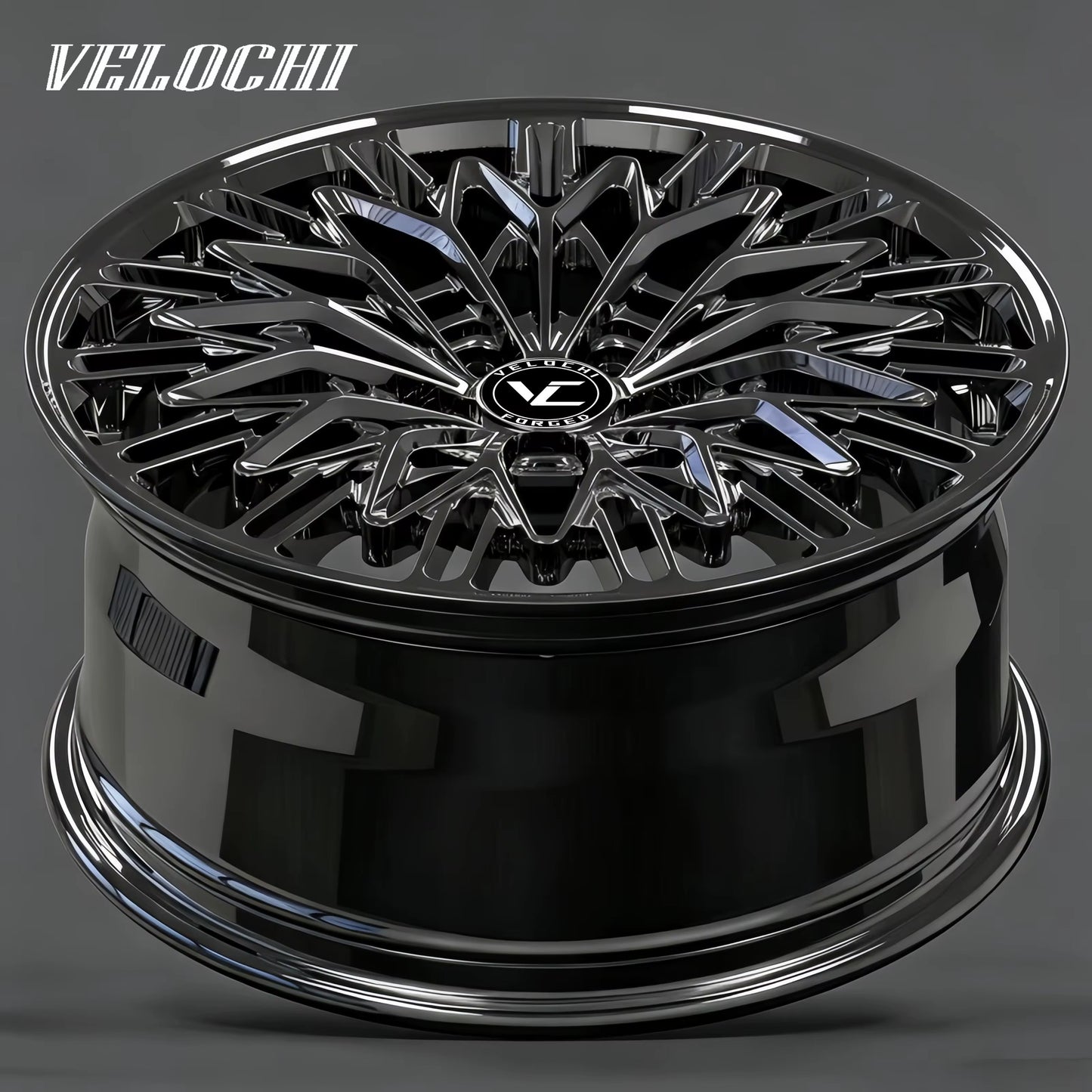 Jovelli™ Velocita Monoblock Forged Wheels – 17”–22” Custom Multi-Spoke Luxury Series