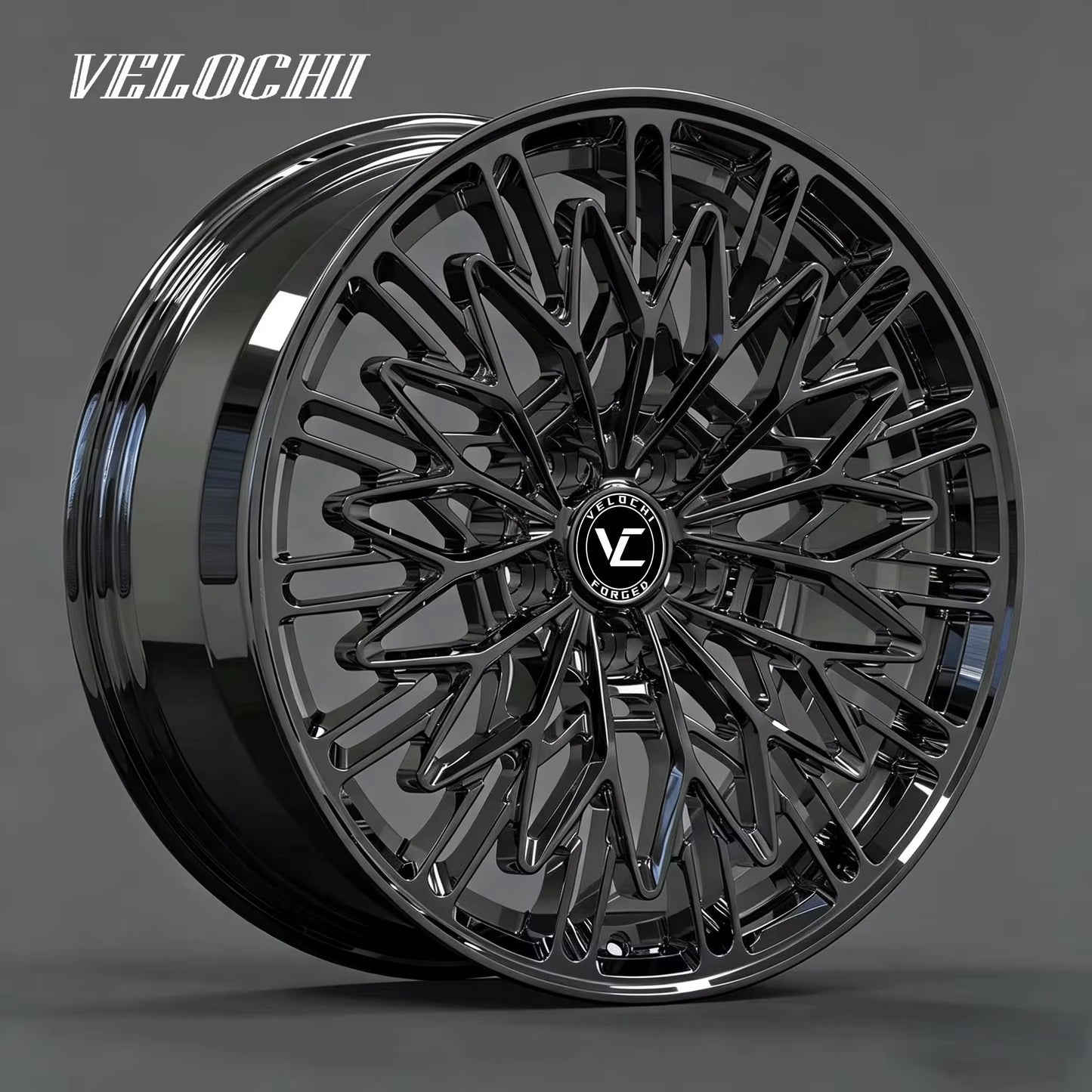 Jovelli™ Velocita Monoblock Forged Wheels – 17”–22” Custom Multi-Spoke Luxury Series