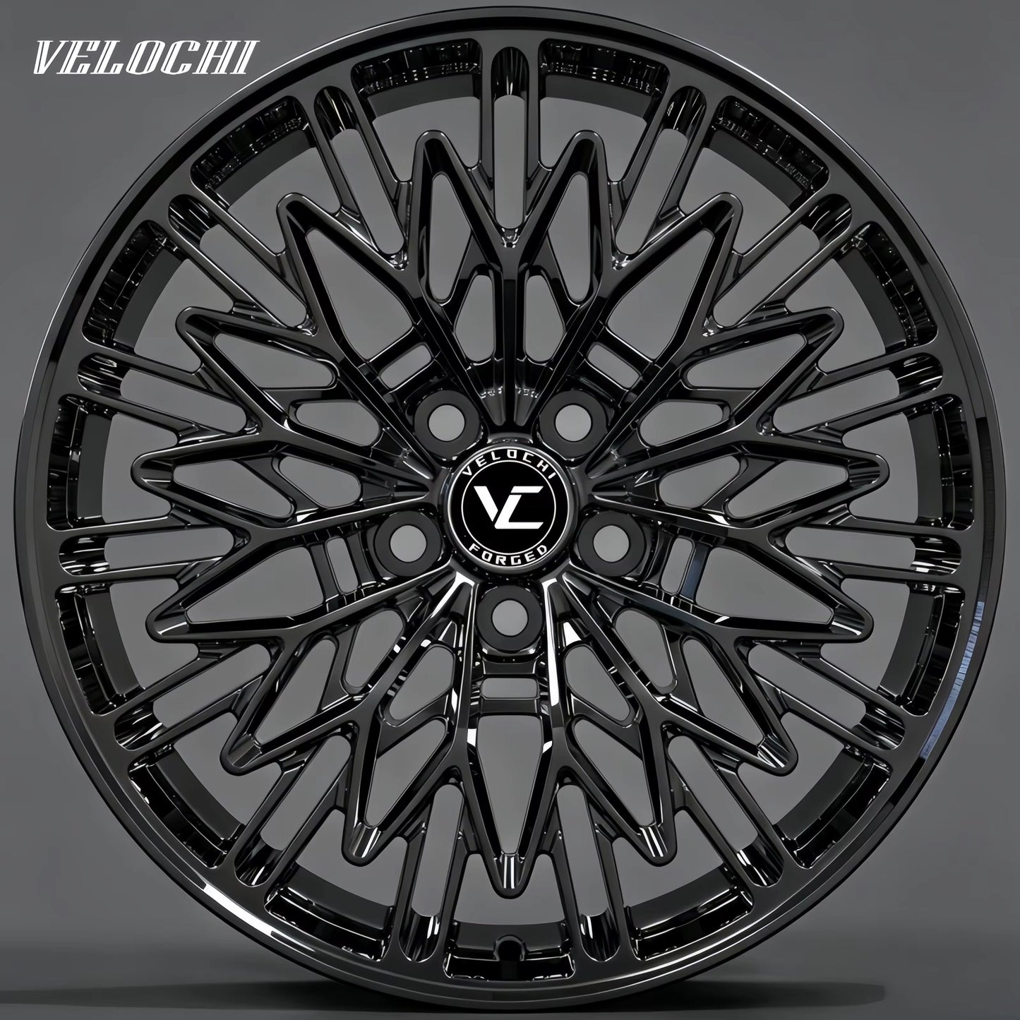 Jovelli™ Velocita Monoblock Forged Wheels – 17”–22” Custom Multi-Spoke Luxury Series